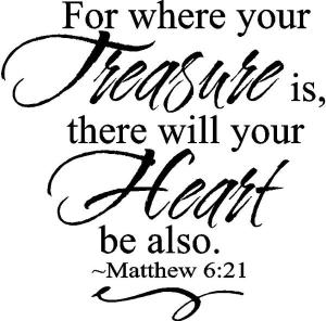 treasure heart verse