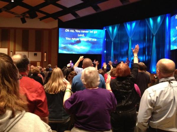 On a spiritual high, at the CR 1-day conference in Portland, OR, February 2012.