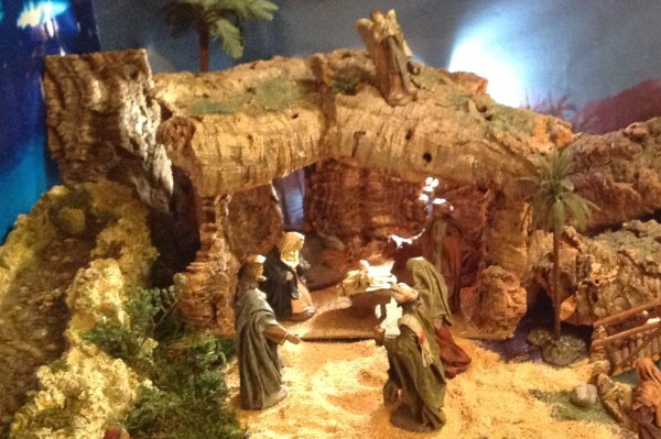 Spanish nativity scene (a Belen), photo courtesy of Pedro's family